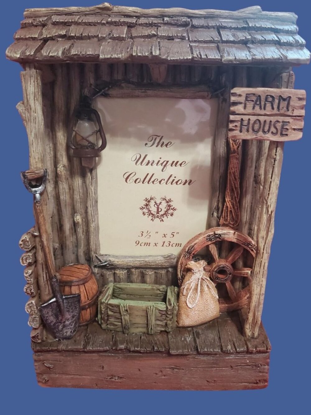 Giovanni Giftware Collection Farmhouse-Photo Frame Rustic Design 3.5" X 5"